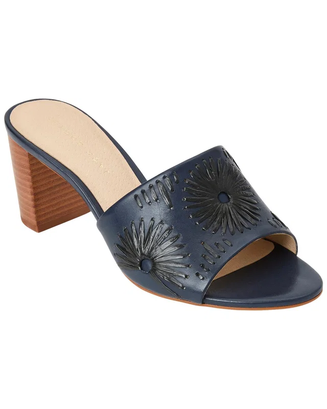 Jack Rogers Susie Raffia & Leather Sandal, image 1 of 1 from Rue La La