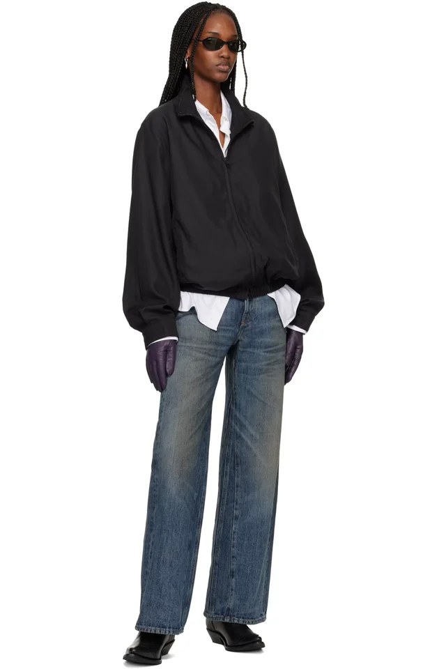 OUR LEGACY Blue Treble Cut Jeans, photo 4 of 4 from SSENSE