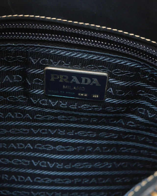 Prada Vitello Daino Chain Bag in Leather from A Retro Tale, photo 11 of 12