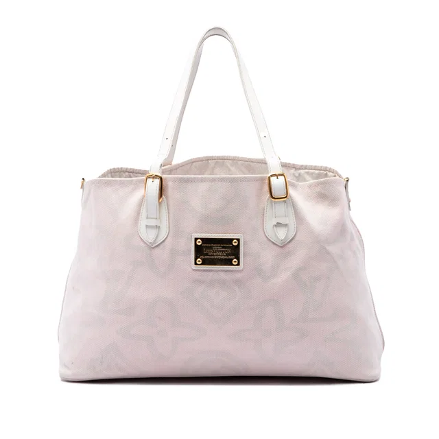 Pink Louis Vuitton Monogram Tahitienne Cabas GM Tote Bag in Pink Canvas from Designer Revival