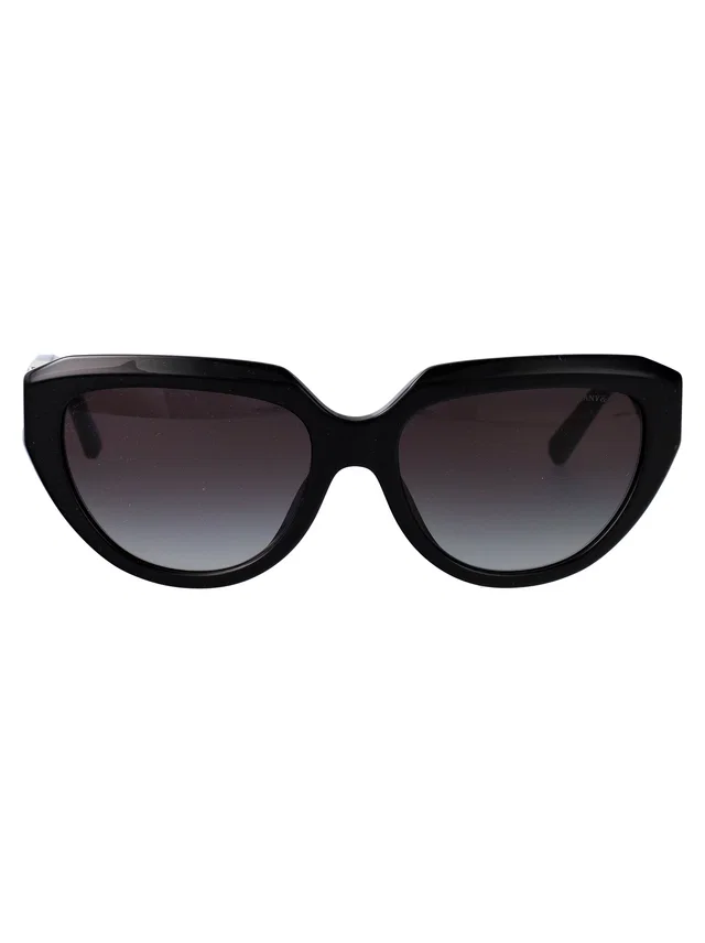 Tiffany & Co. 0tf4238u Black Acetate Cat-Eye Sunglasses in Black from HEWI