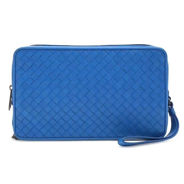 Bottega Veneta Intrecciato Calf Leather Clutch Bag in Calfskin from LuxUness