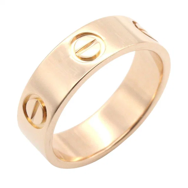 Cartier Ring Love 18K Pink Gold in Pink from The Reluxe