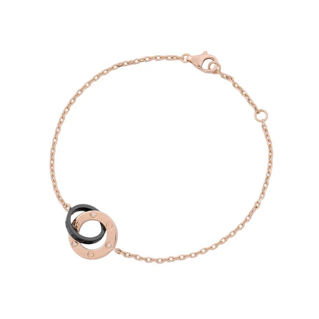 Cartier Love Circle Bracelet K18PG Ceramic in Ceramic from GALLERY RARE, photo 1 of 1
