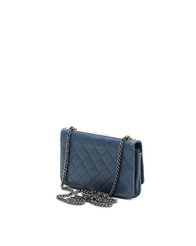Chanel Trendy CC Wallet on Chain Bag in Woven leather from A Retro Tale, photo 3 of 10