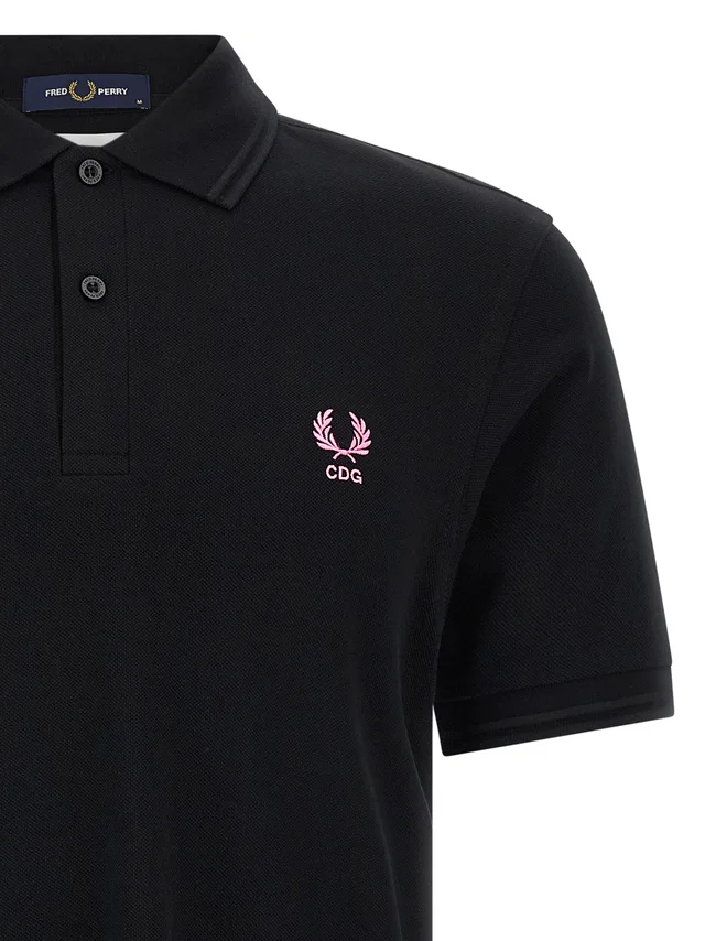 Comme des Garçons Shirt X Fred Perry Short-Sleeved Polo Shirt, photo 3 of 6 from SENSER