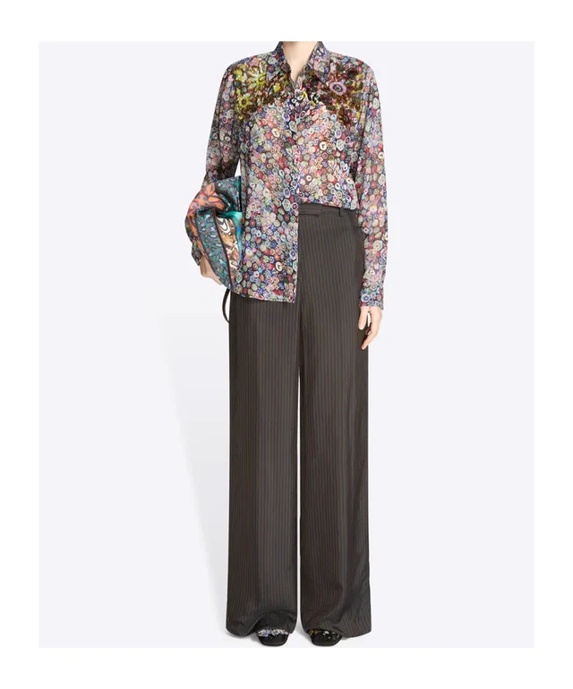 Dries Van Noten Long-sleeved printed shirt, photo 2 of 4 from SENSER