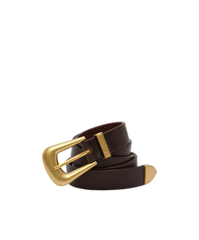 Magda Butrym Sculpted Buckle Leather Belt from SENSER, photo 1 of 1
