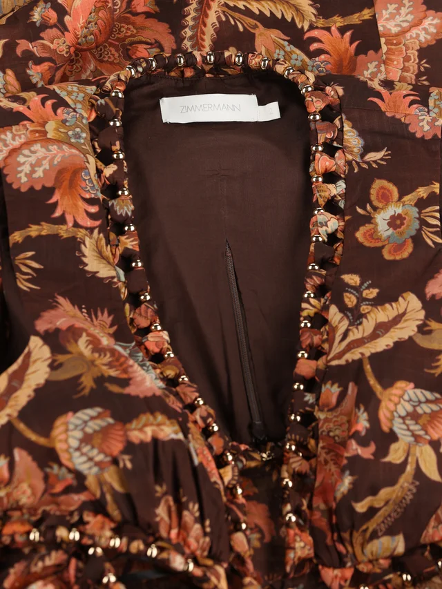 Zimmermann Aster Cut-Out Printed Dress, photo 4 of 4 from SENSER