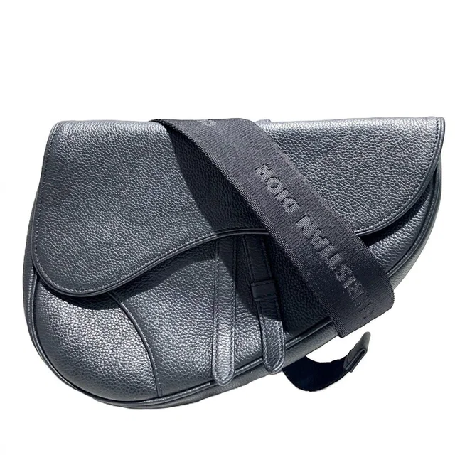 Dior Saddle Belt Bag Leather in Leather from The Reluxe