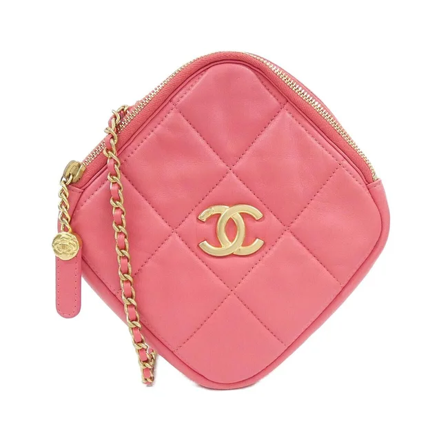 Chanel Shoulder Bag Pink in Pink Togo leather from The Reluxe