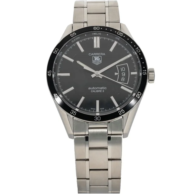TAG Heuer Carrera WV211M 39mm Stainless Steel Watch from H&T
