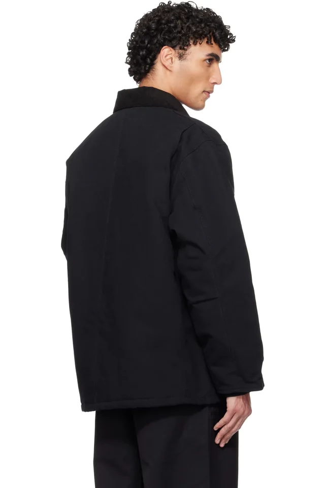 Carhartt Work In Progress Black OG Arctic Jacket, photo 3 of 4 from SSENSE