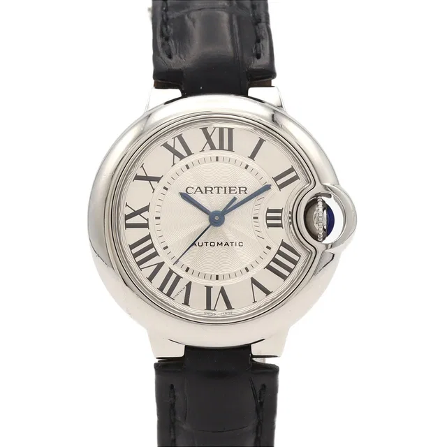Cartier Ballon Bleu SS Automatic in Blue from The Reluxe