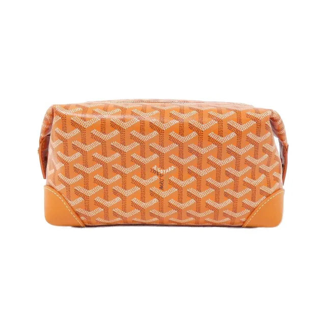 Goyard Bowling 25cm Pouch in 07/ORANGE / SILVER metal fittings coating canvas from KOMEHYO