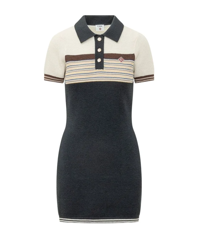 Casablanca Café Stripe Polo Dress from SENSER, photo 1 of 1