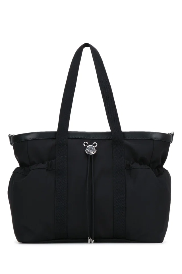 Moncler Tote Bag — Black Nylon in Black Nylon from HEWI