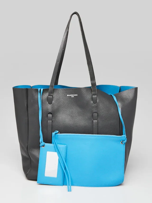 Balenciaga Gris Fossile Leather Everyday Tote Bag in Grey Leather from Yoogis, photo 13 of 17
