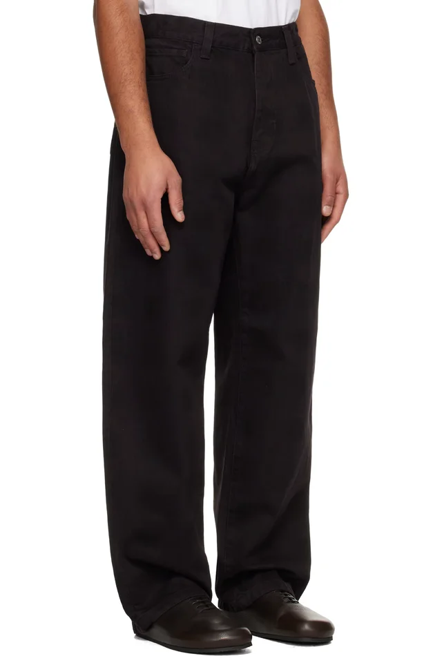 Carhartt Work In Progress Black Everson Jeans, photo 2 of 4 from SSENSE