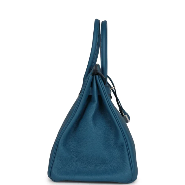 Hermès Birkin 35 Cobalt Togo Palladium Hardware in Togo leather from Madison Avenue Couture, photo 3 of 9