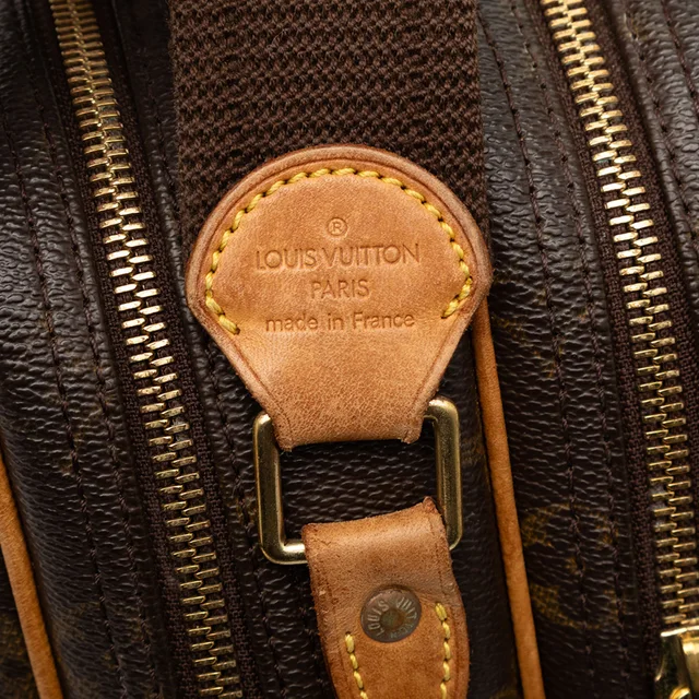 Brown Louis Vuitton Monogram Reporter PM Crossbody Bag in Brown Coated canvas from Designer Revival, photo 2 of 2