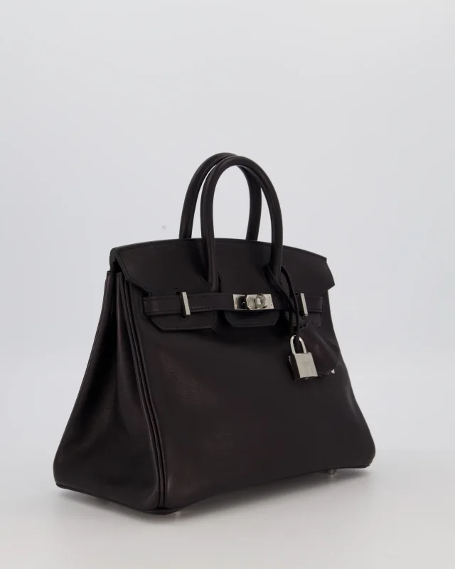Hermès Birkin 25 Retourne Bag in Black Leather from Sellier, photo 2 of 3