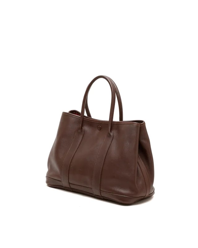 Hermès Garden Party TPM Tote Bag in Leather from A Retro Tale, photo 3 of 10