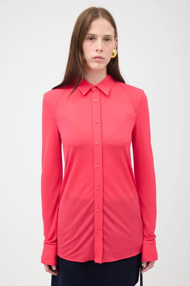 Bottega Veneta Crepe Jersey Shirt from VSP Consignment