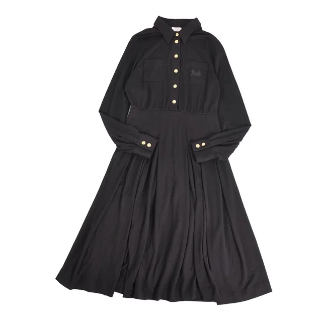 Celine Dress Knit Long Sleeve Carriage Sashimi in Cashmere from The Reluxe