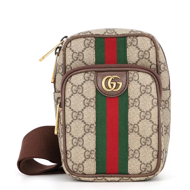 Gucci Belt Bag Small Opdia GG Supreme Leather Canvas in Canvas from The Reluxe