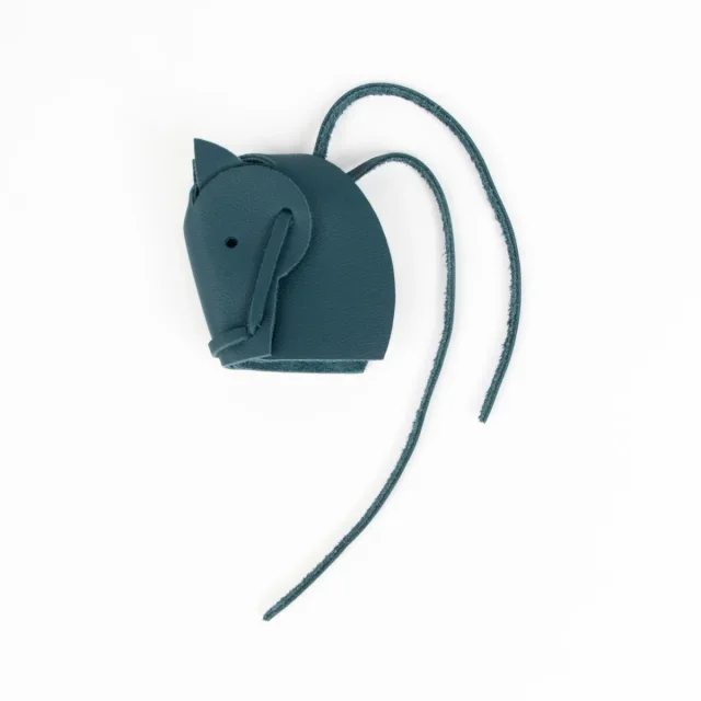 Hermès Tete de Cheval Charm in Blue Leather from Labellov, photo 3 of 3