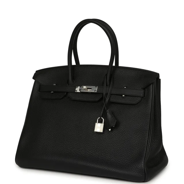 Hermès Birkin 35 Black Togo Palladium Hardware in Black Togo leather from Madison Avenue Couture, photo 2 of 2