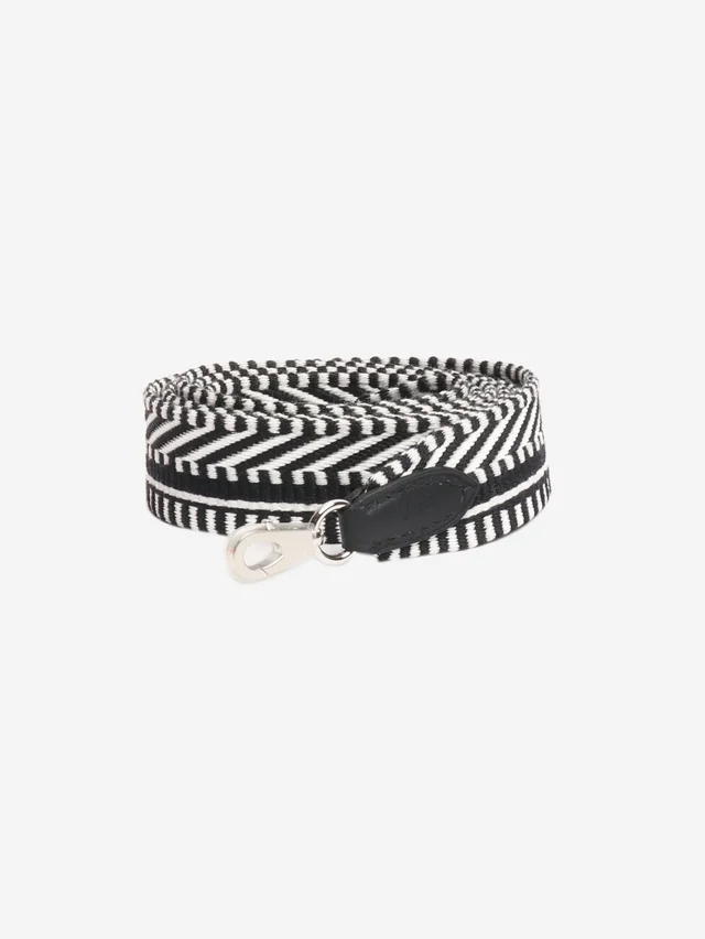 Hermès Black Sangle Cavale bag strap in Black Swift leather from Sign of the Times