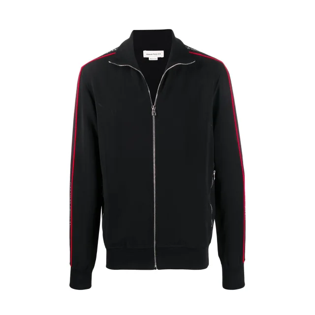 Alexander Mcqueen Alexander Mc Queen Logo Zipped Sweatshirt, photo 2 of 9 from Balardi