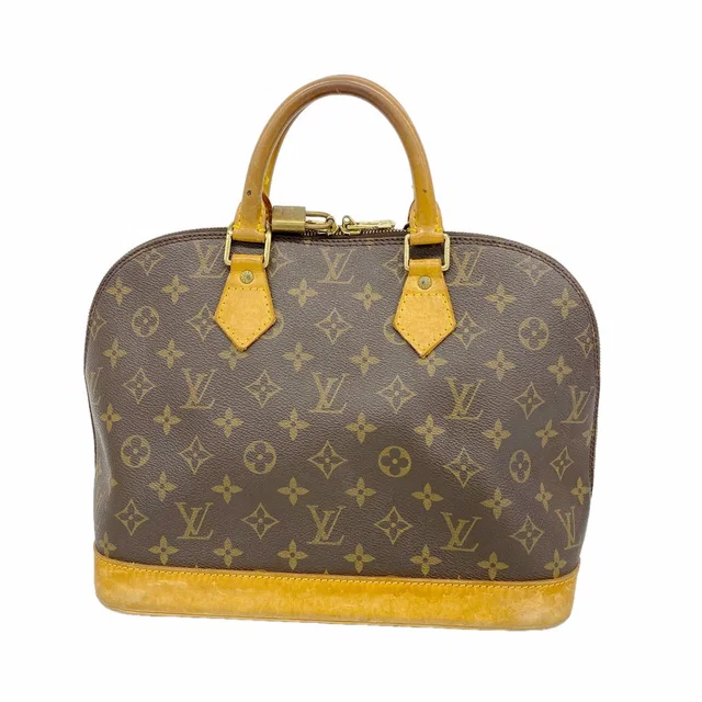 Louis Vuitton Handbag Monogram Alma Brown in Brown from The Reluxe