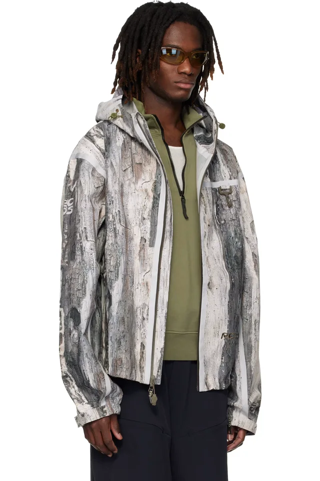 RCOS Beige & Khaki Sequoia Shell Jacket, photo 2 of 4 from SSENSE