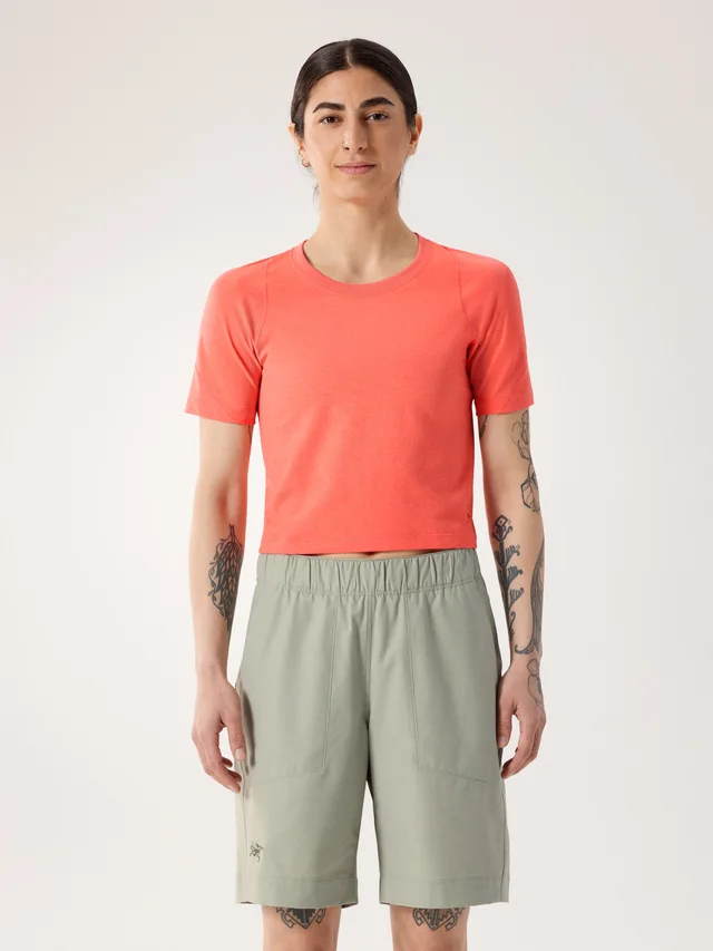 Arc'teryx Rula T-Shirt SS Women's in Body: Circular Knit Jersey, 160gsm - 100% Polyester from Arc'teryx (Canada), photo 1 of 1