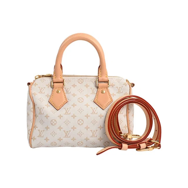 Louis Vuitton Handbag Speedy Bandouliere 20 in Nylon from The Reluxe
