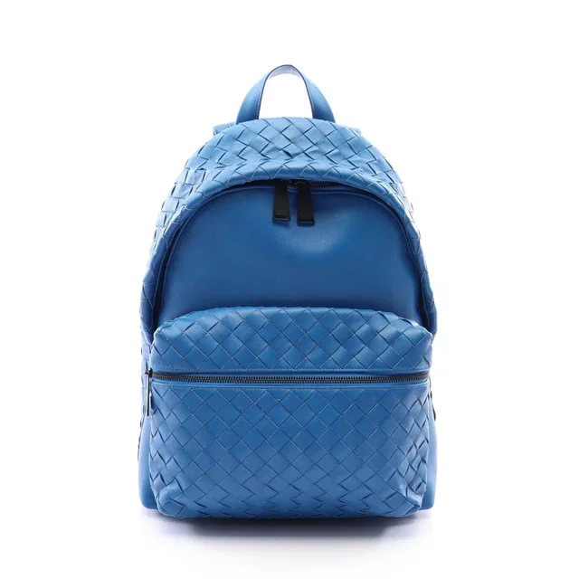 Bottega Veneta Intrecciato Leather Backpack in Woven leather from LuxUness