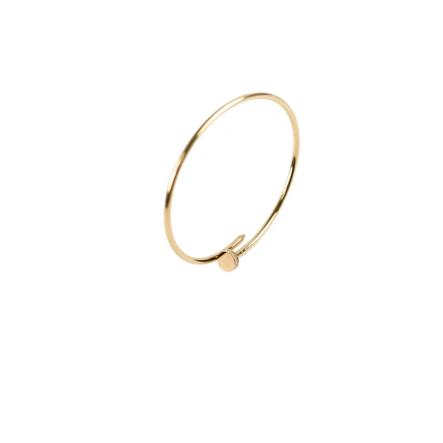 Cartier Juste Un Clou JUC Bracelet Yellow Gold with Diamonds Size 19 in Yellow from The Purse Affair