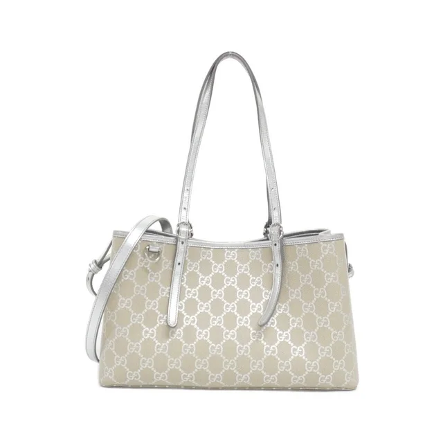 Gucci GG Emblem Fafel Bag in Coated canvas from The Reluxe