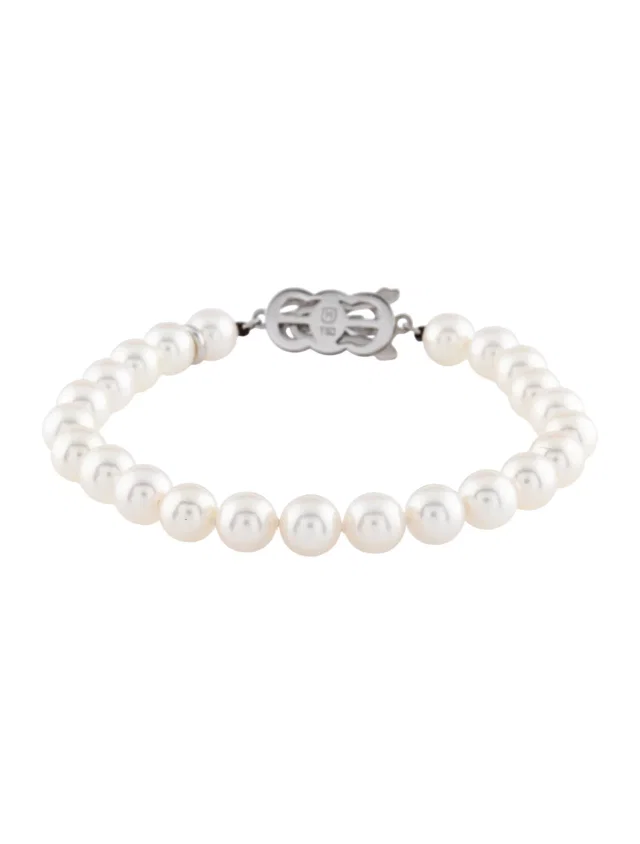 Mikimoto 18K Cultured Akoya Pearl Bracelet, 6.5" in multicolor from The RealReal