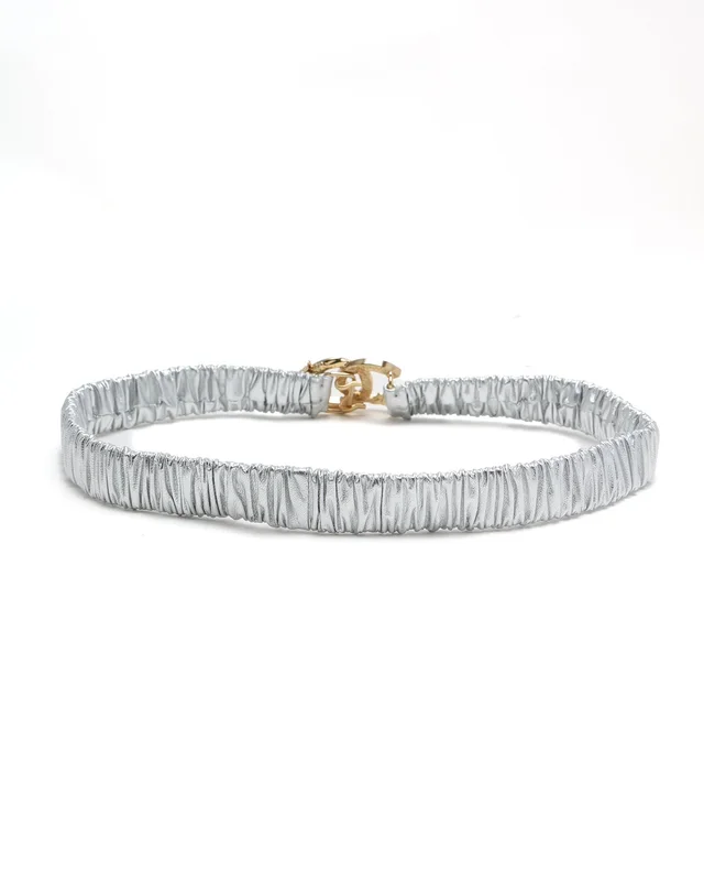 Chanel Coco Mark Rhinestone Waist Belt, Size 70 in Leather from A Retro Tale, photo 2 of 4
