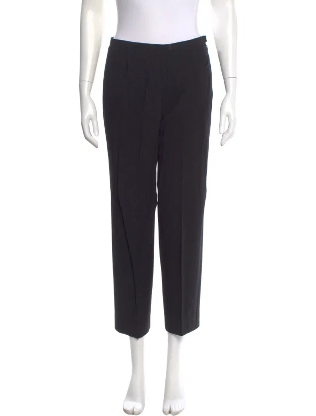 Giorgio Armani Vintage Straight Leg Pants in gray from The RealReal