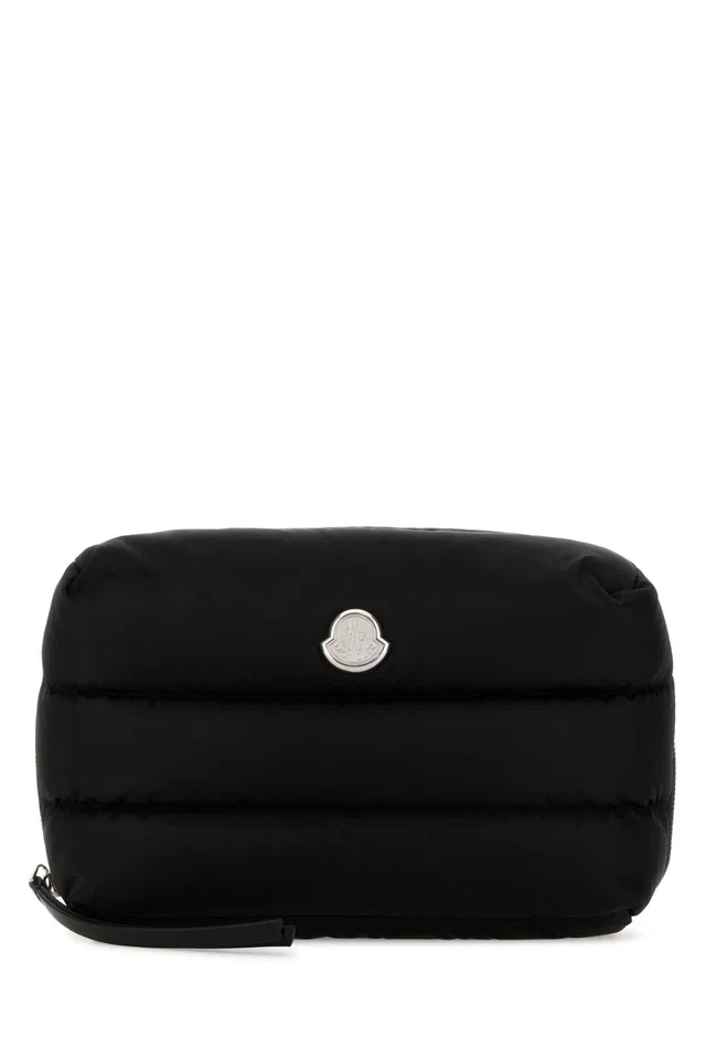 Moncler Caradoc Travel Wallet — Black in Black Nylon from HEWI