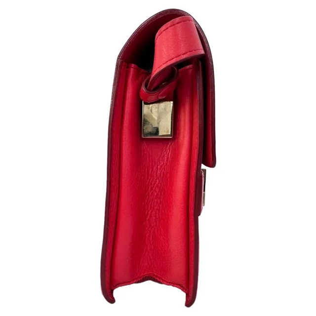 Delvaux Mini Madame Crossbody Bag in red Leather from Poshmark, photo 3 of 10