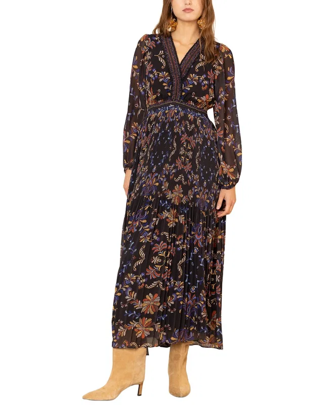 Hale Bob Alisson Long Sleeve Maxi Dress, image 1 of 1 from Rue La La
