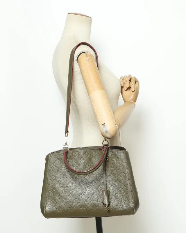 Louis Vuitton Empreinte Montaigne MM Bag in Leather from A Retro Tale, photo 12 of 12