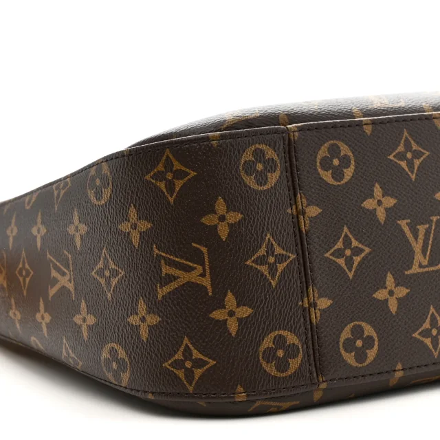 Louis Vuitton Monogram Slouchy MM in Coated canvas from FASHIONPHILE, photo 8 of 10