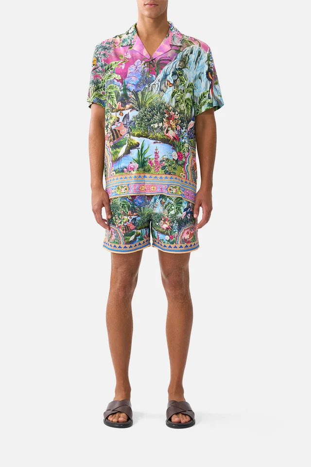 Camilla eBoutique SHORT SLEEVE CAMP COLLARED SHIRT TURKISH DELIGHT from CAMILLA, photo 1 of 1